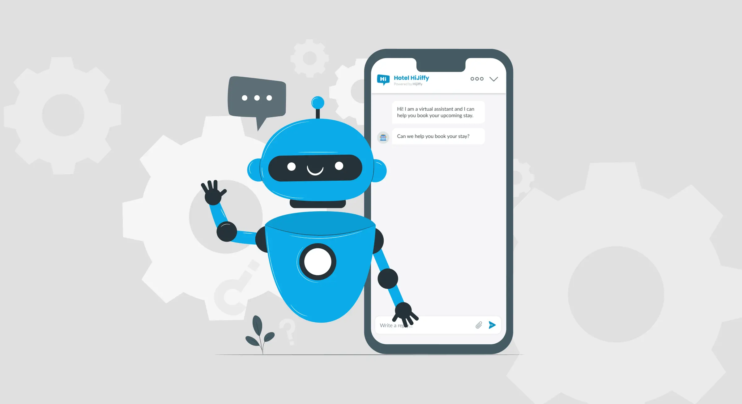 What is a hotel chatbot
