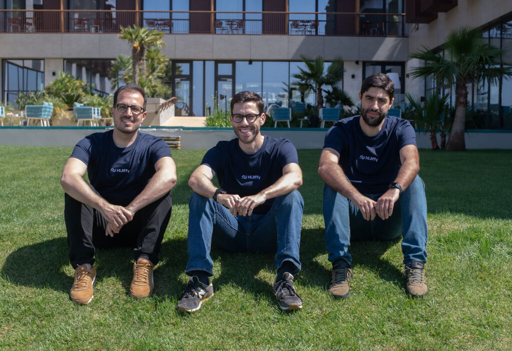 Hijiffy founders 01 pedro goncalves tiago araujo jose mendonca hijiffy lève 3,8 m€, veut être leader en france et s'étend en allemagne