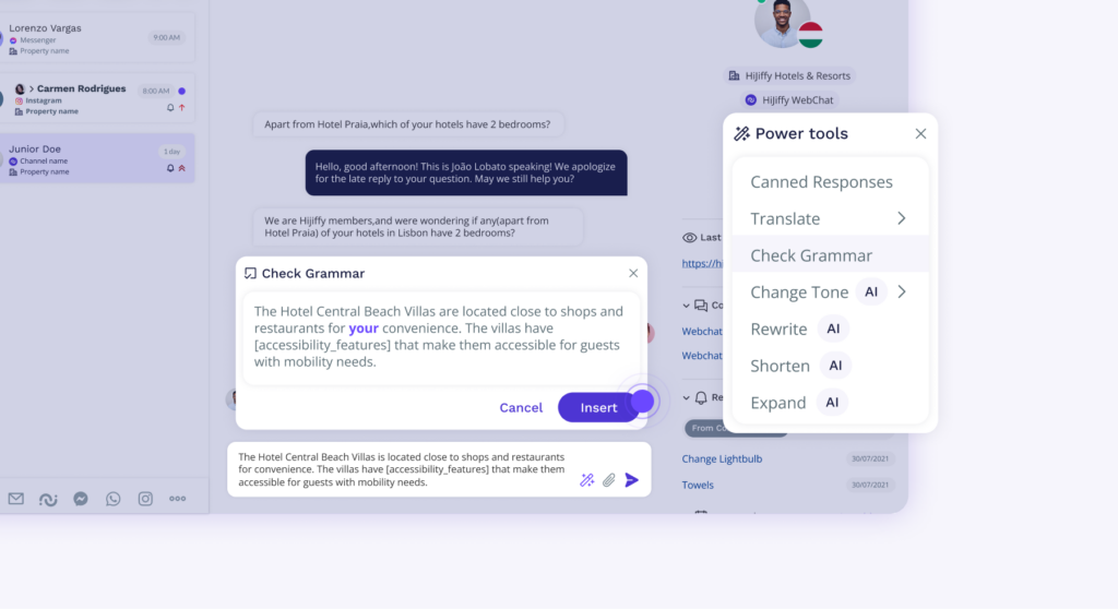 Ai text refinement check grammar 1 inteligencia artificial en los hoteles: guía completa para 2025