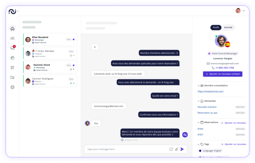 Console manage and reply to conversations fr console fr