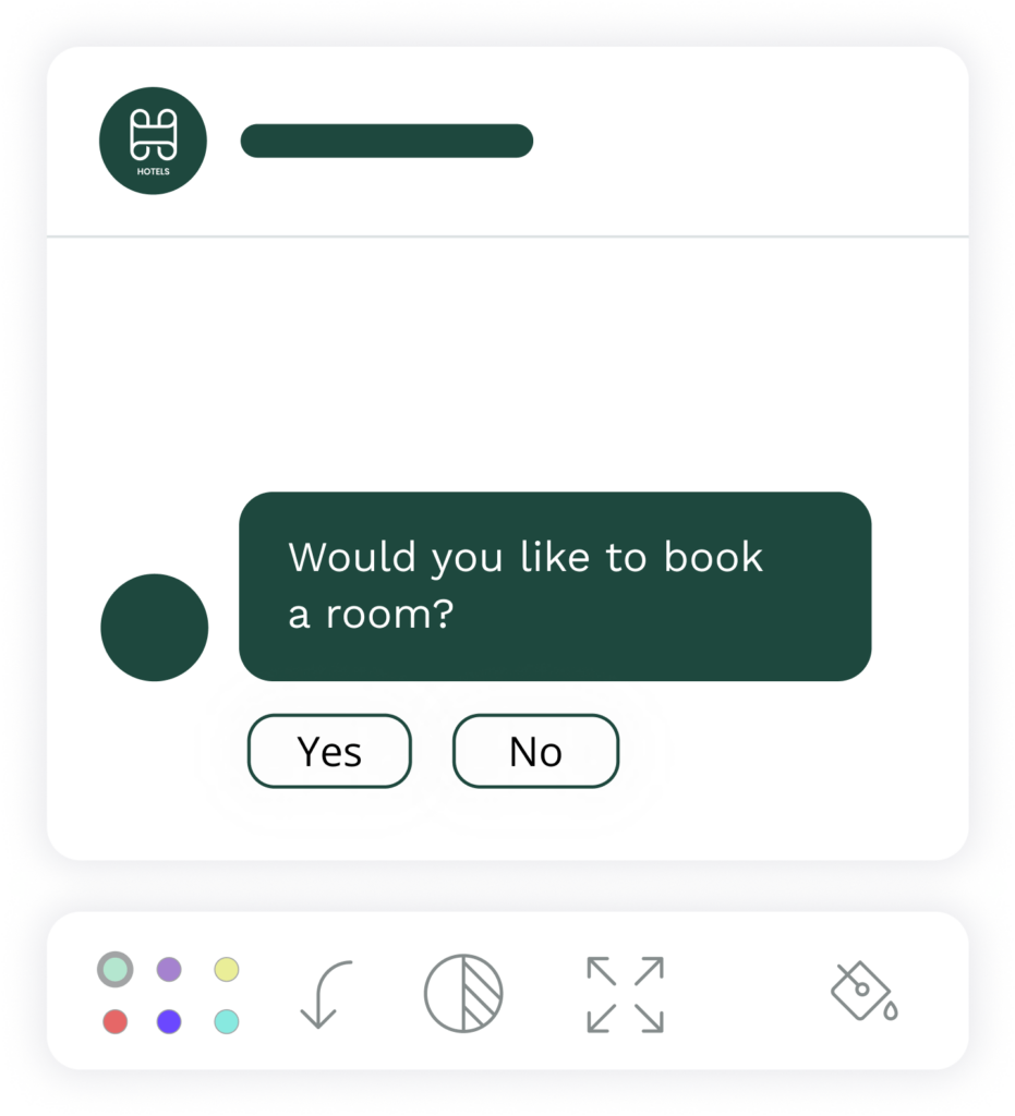 Customisable interface adaptable flows pre-stay phase