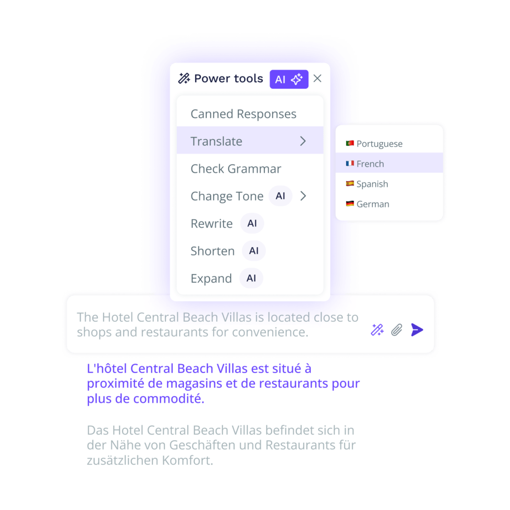 Productivity automated translations boost teamwork and productivity es