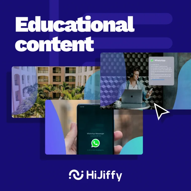 Educational content explore hijiffy's solution