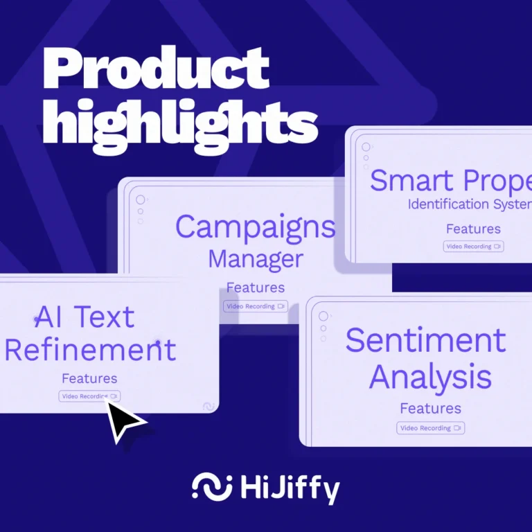 Product highlights explore hijiffy's solution