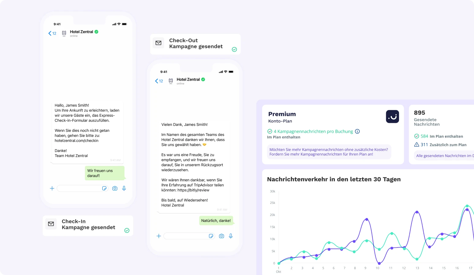 Messaging campaigns whatsapp highlight de new homepage [de]