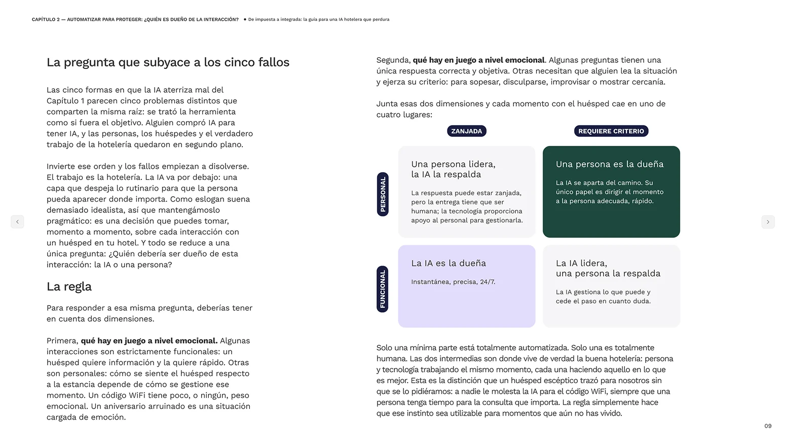 Chapter 2 — automate to protect who owns the interaction white paper 2026 es